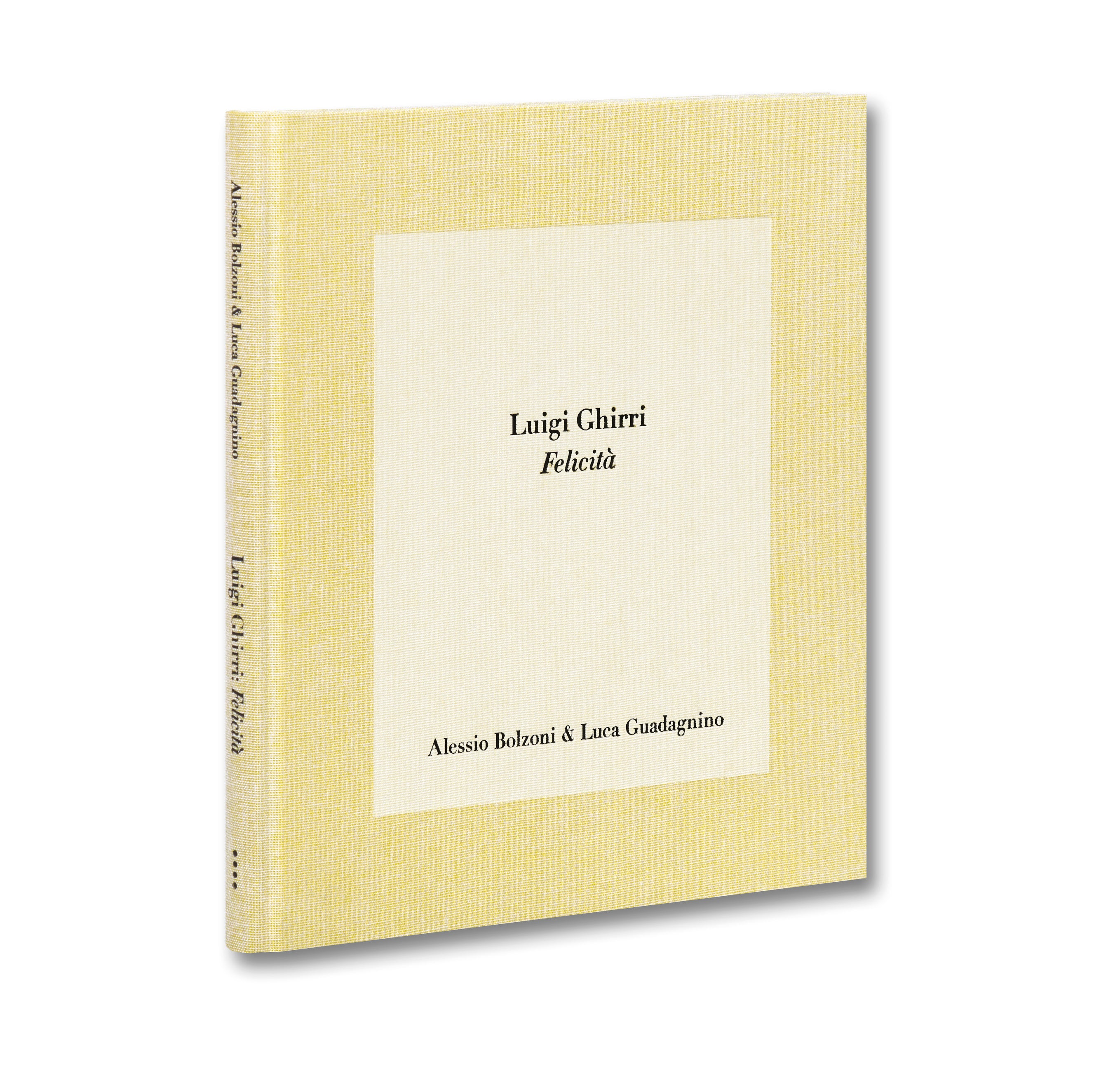 Luigi Ghirri Felicità cover