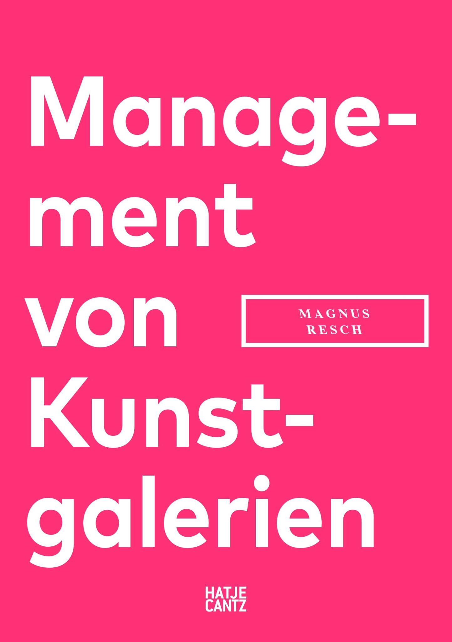 Management von Kunstgalerien cover