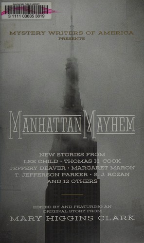 Manhattan Mayhem: New Crime Stories from Mystery Writers of America cover