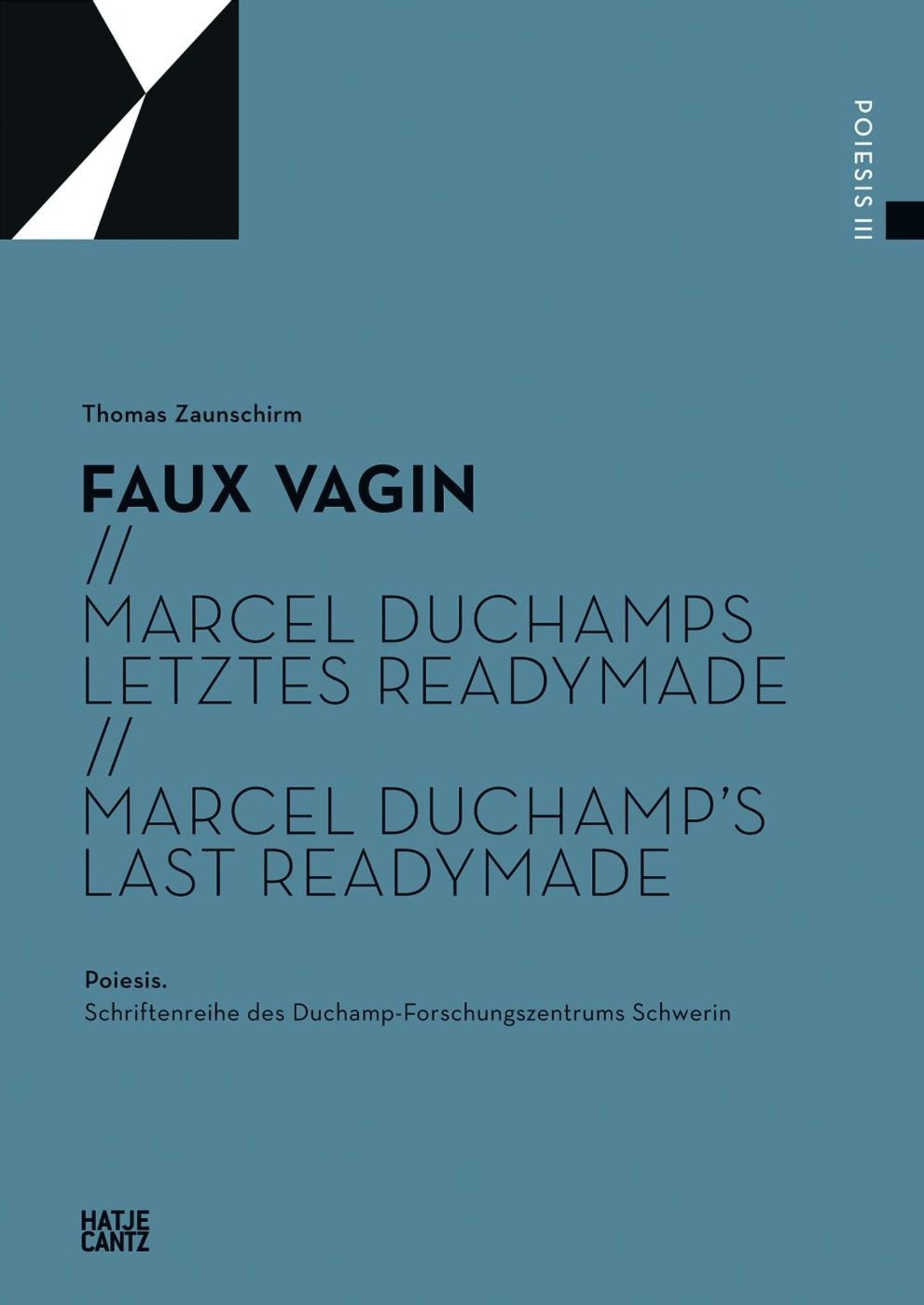 Marcel Duchamps letztes Readymade cover