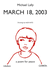 March 18, 2003: A Poem for Peace by Michael Lally, Drawings by Alex Katz cover