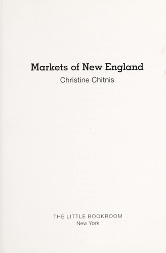 Markets of New England cover