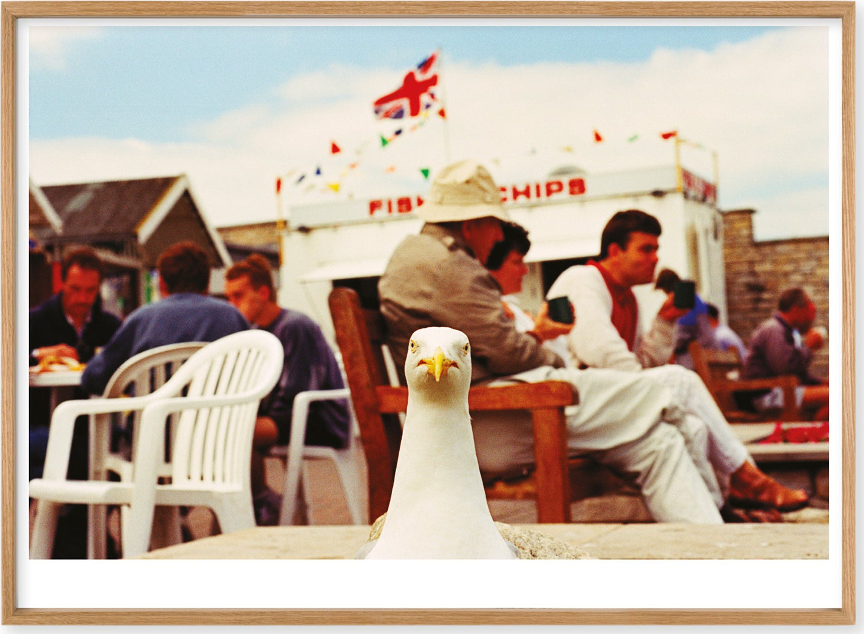 Martin Parr West Bay Framed Poster