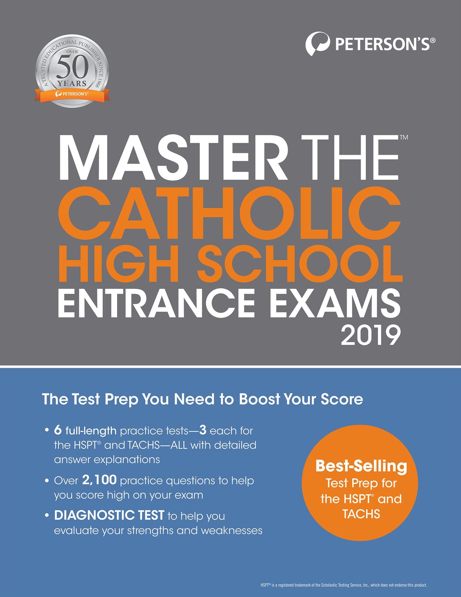 Master the Catholic High School Entrance Exams 2019 cover