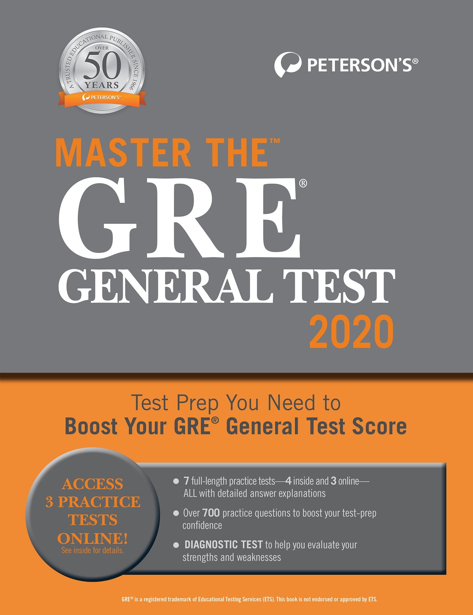 Master the GRE General Test 2020 cover