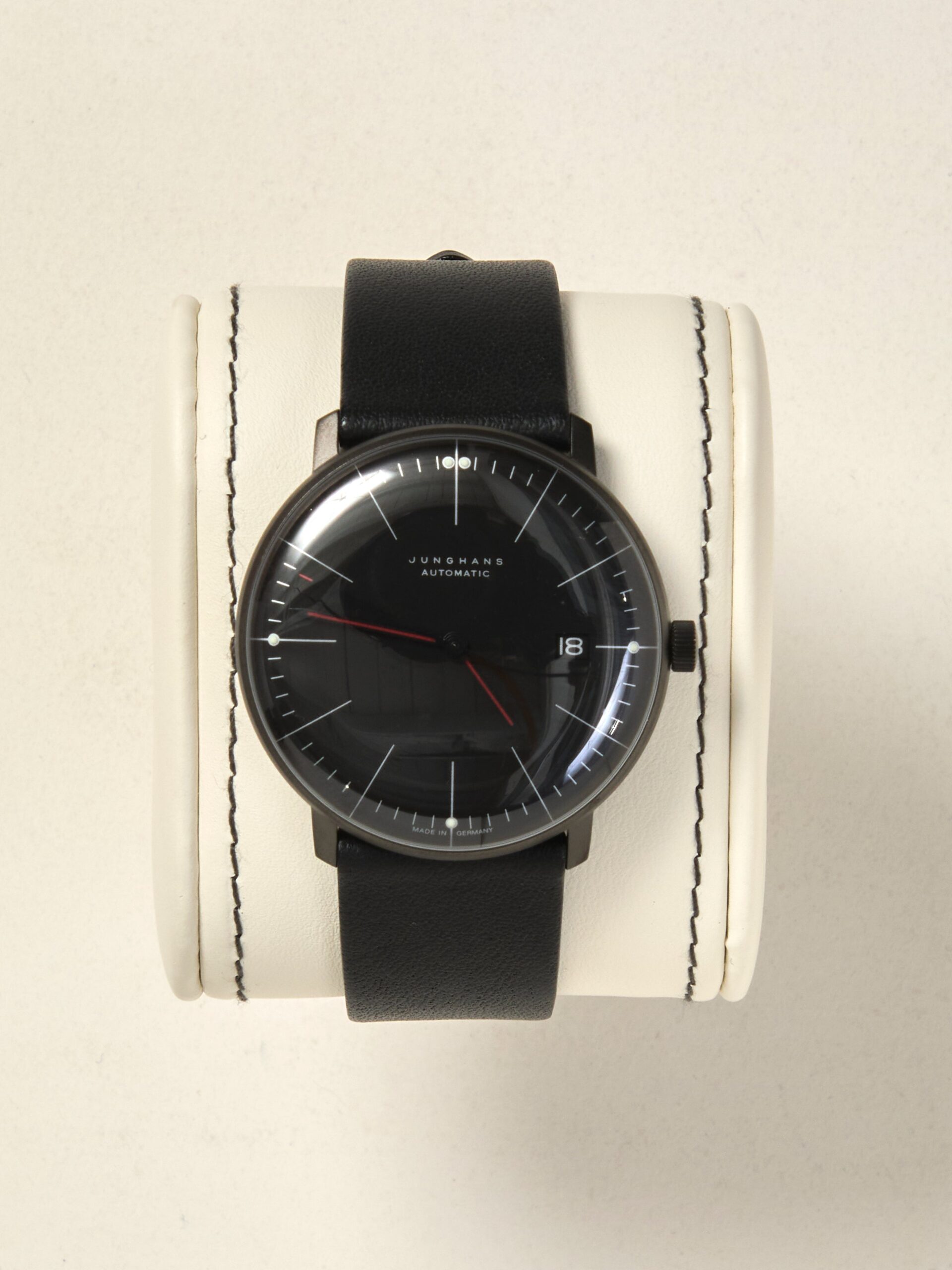 Max Bill Watch: Bauhaus Mens Dial (Date)