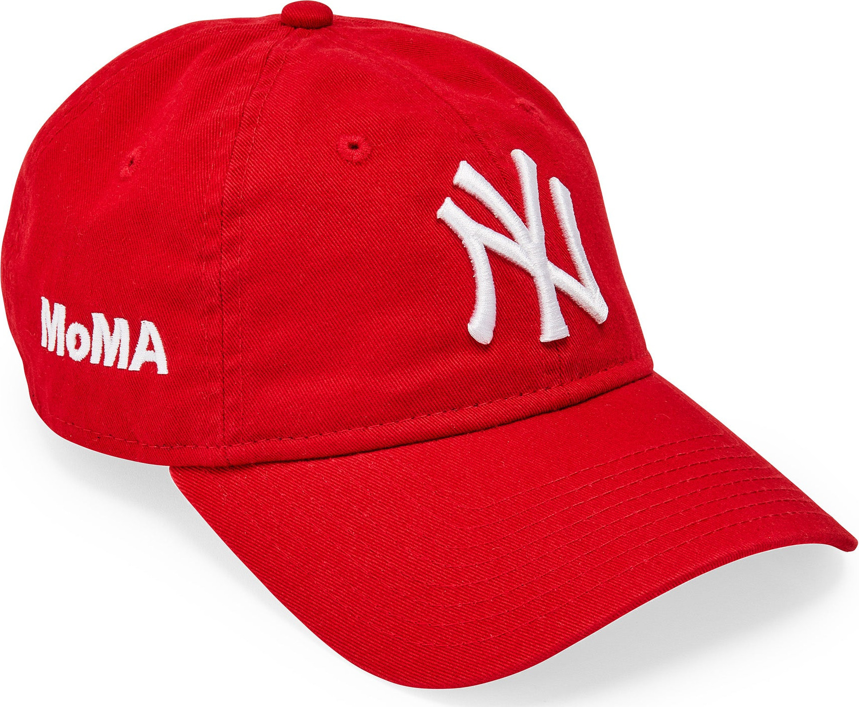 MoMA NY Yankees Adjustable Baseball Cap – Scarlet