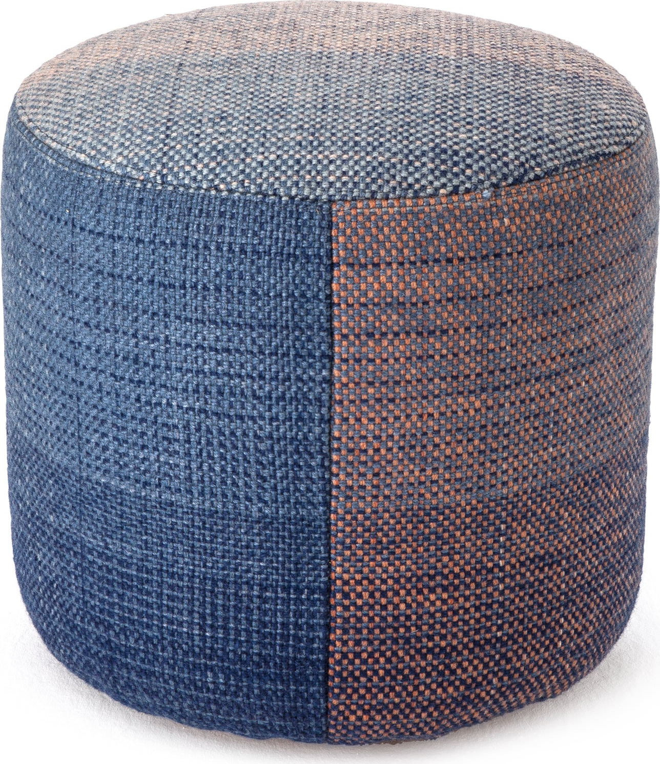 Nanimarquina Shade Pouf Stool – Blue/ Multi 2B