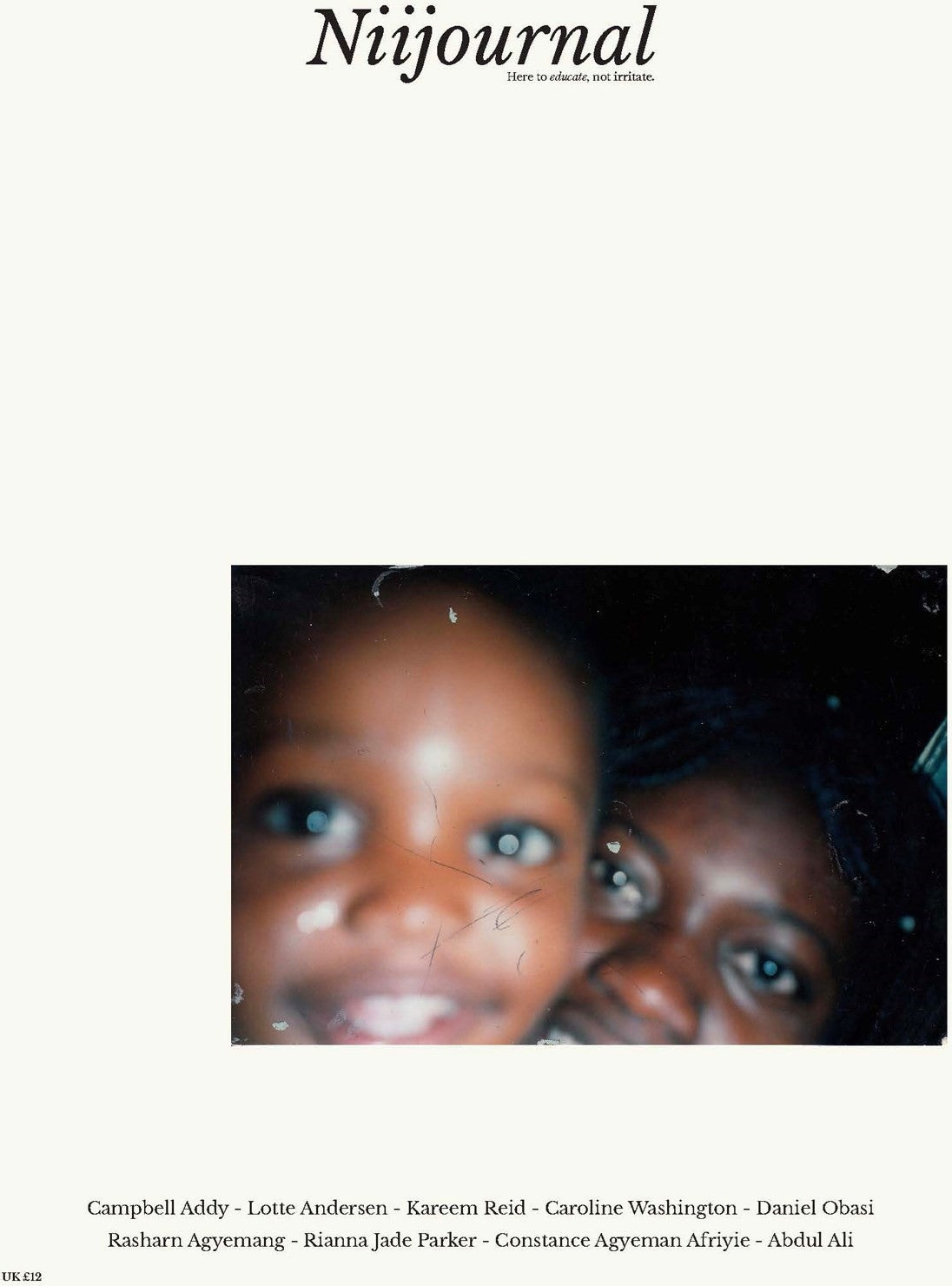 Niijournal III (Family Ties) *Signed*
