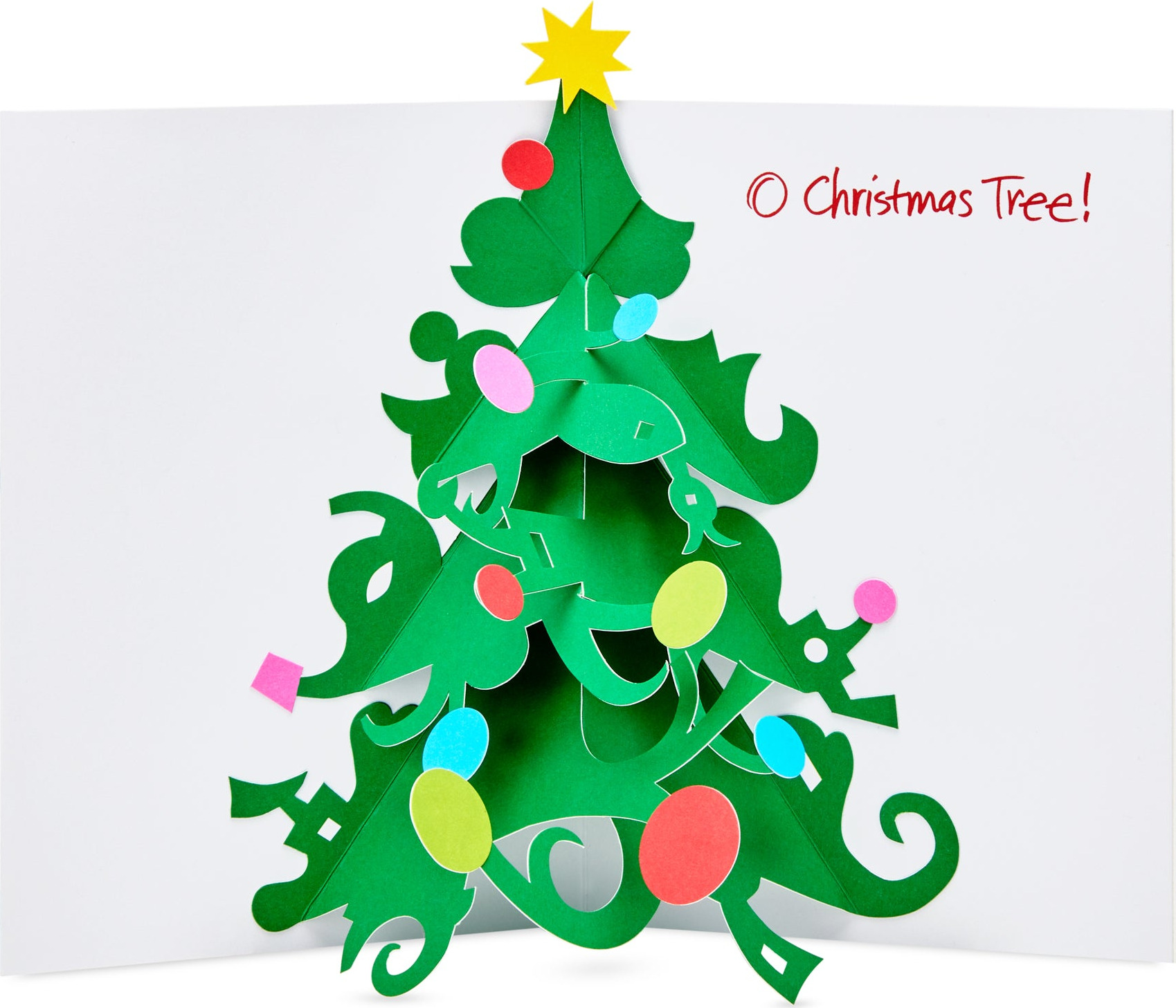 O’ Christmas Tree Holiday Pop-Up Cards – Set of 8