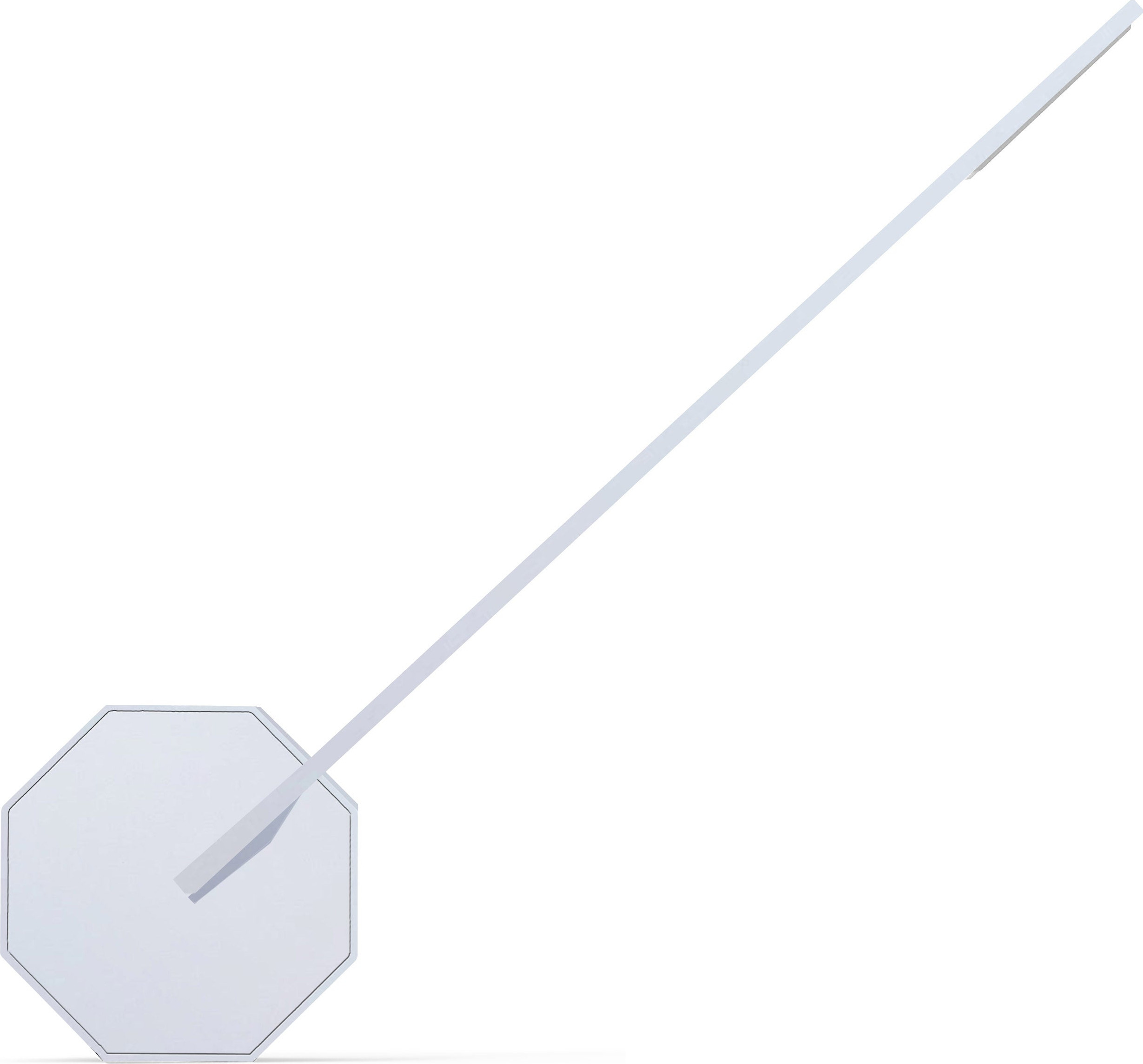 Octagon Portable Desk Light – White