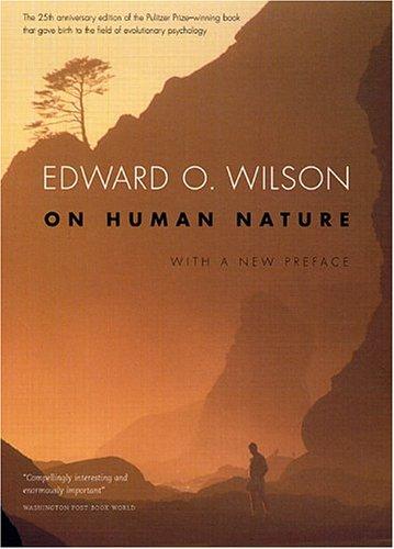 On Human Nature: Twenty-Fifth Anniversary Edition, with a New Preface (Revised) cover