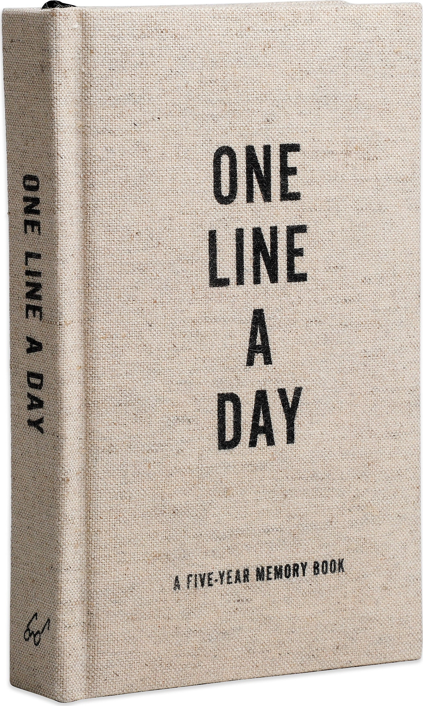 One Line a Day: A Five-Year Memory Book – Clothbound