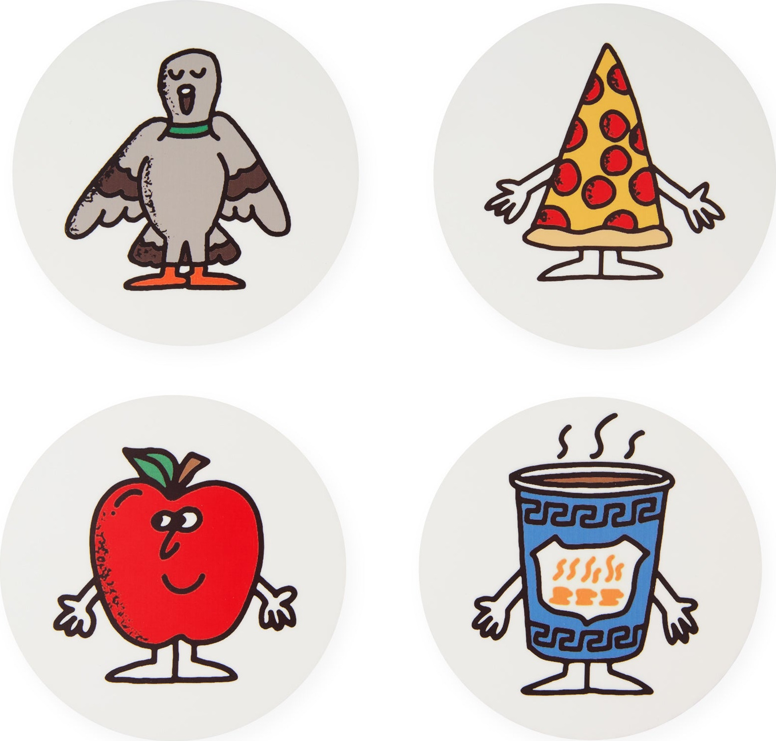 Only NY for MoMA Community of New York Coasters – Set of 4