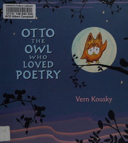 Otto the Owl Who Loved Poetry cover