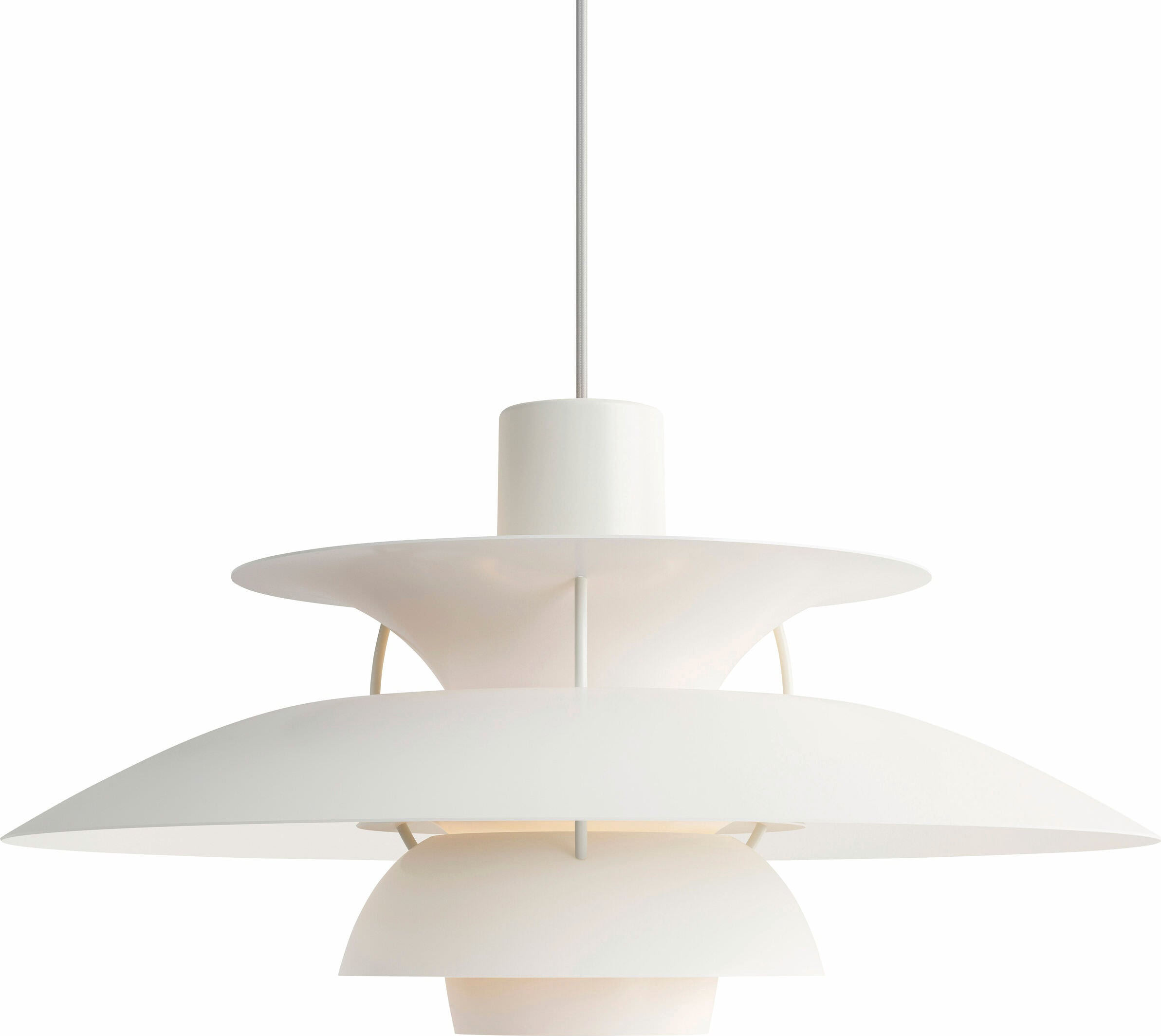 PH 5 Hanging Lamp – White Monochrome