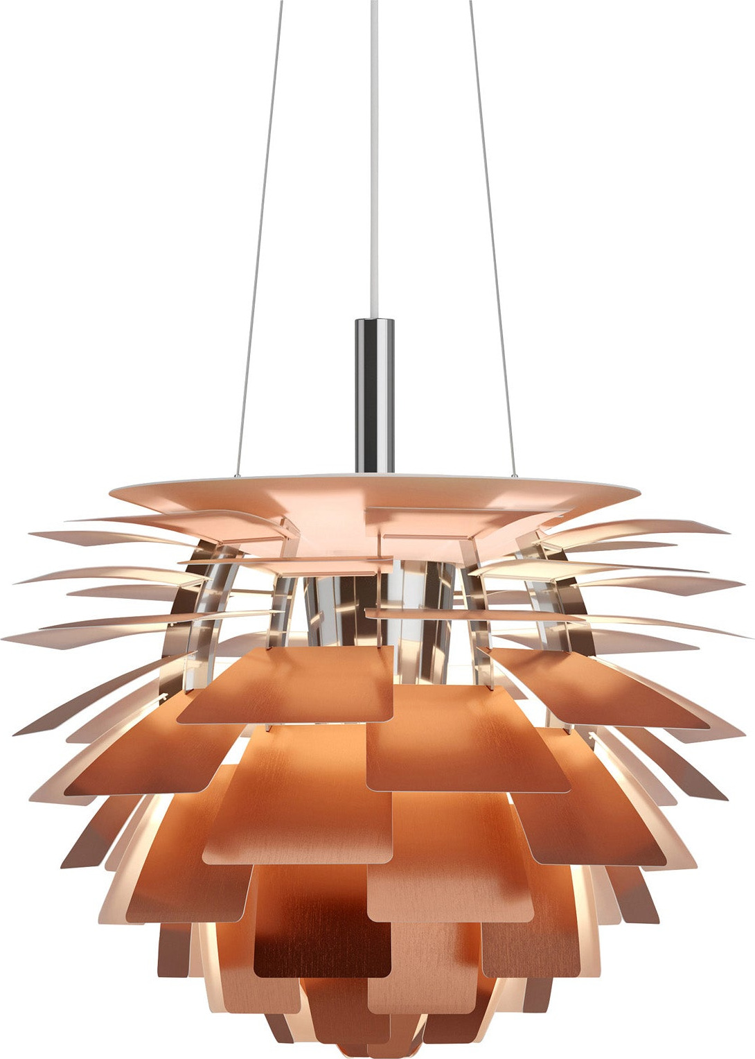 PH Artichoke Pendant Lamp – Copper Lacquer