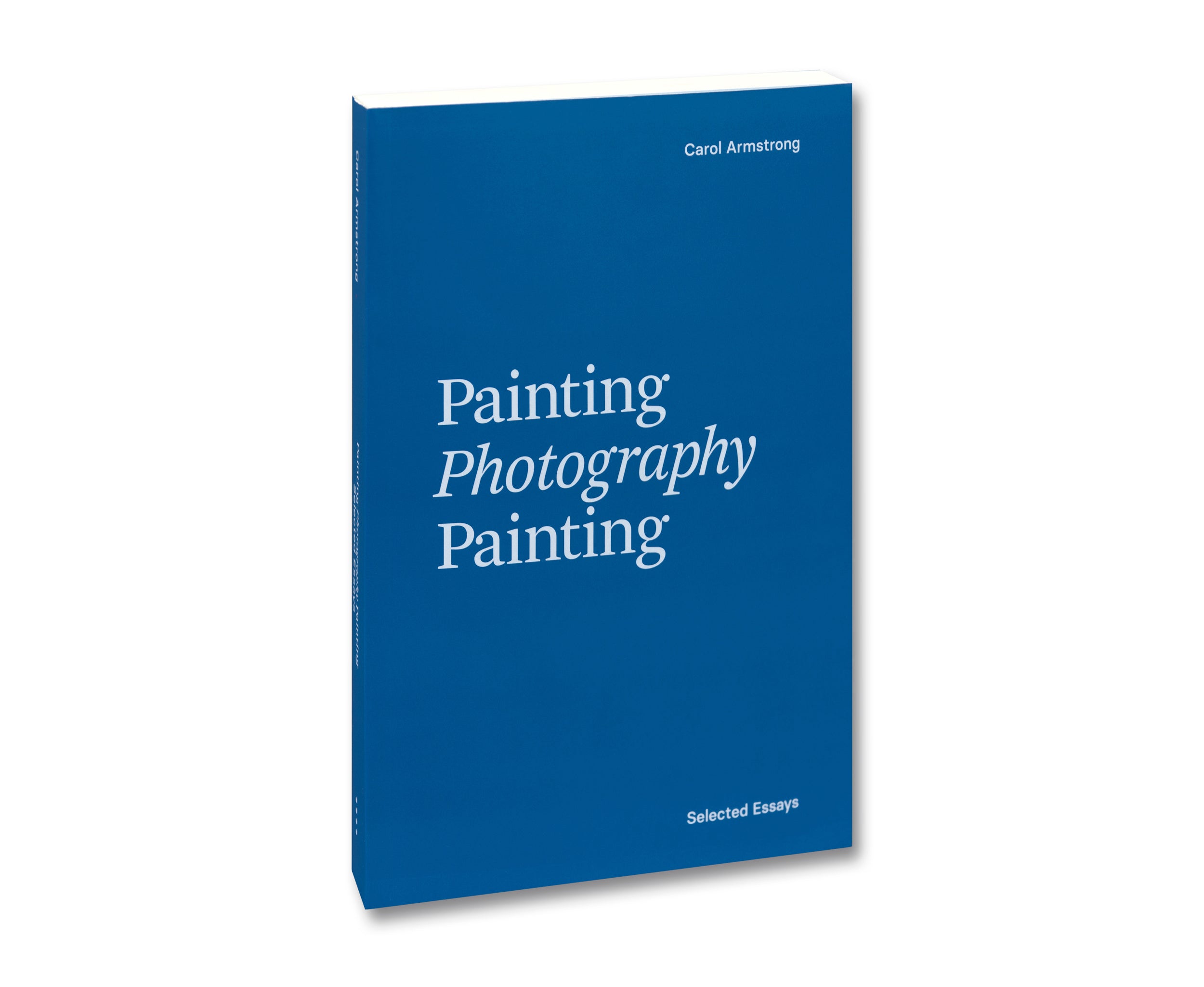 Painting Photography Painting: Selected Essays