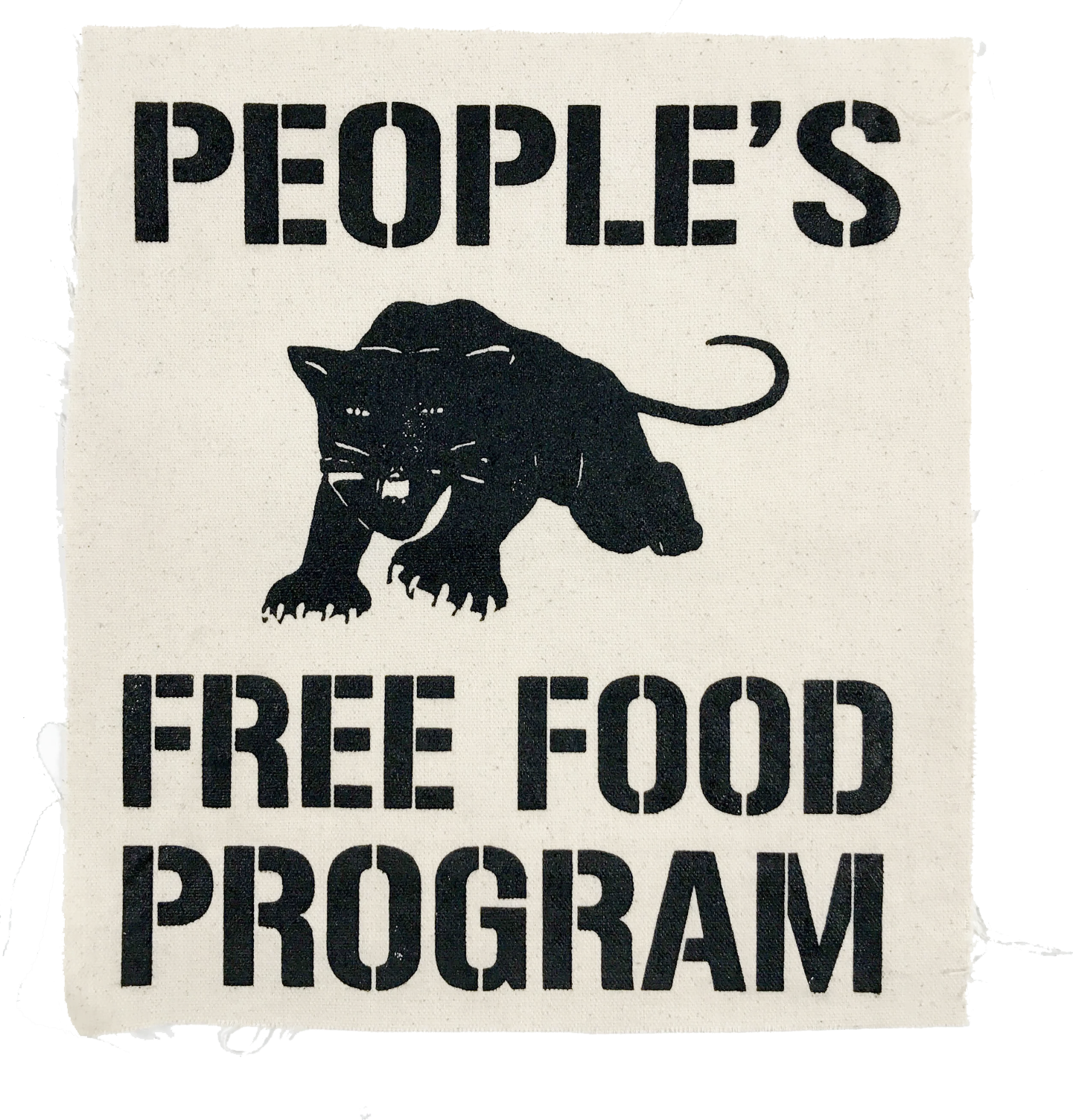Panther’s Free Food Program Patch