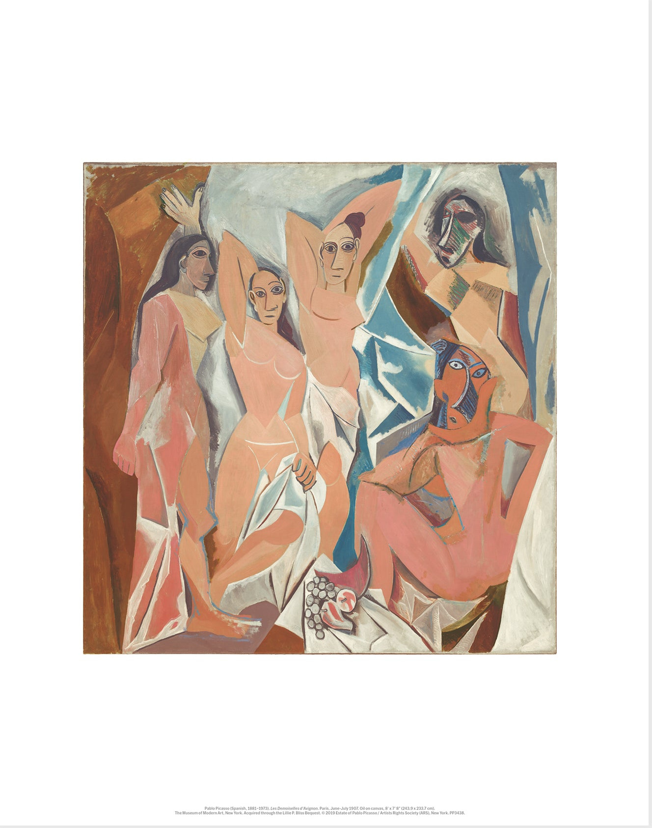 Picasso: Les Demoiselles d’Avignon Print