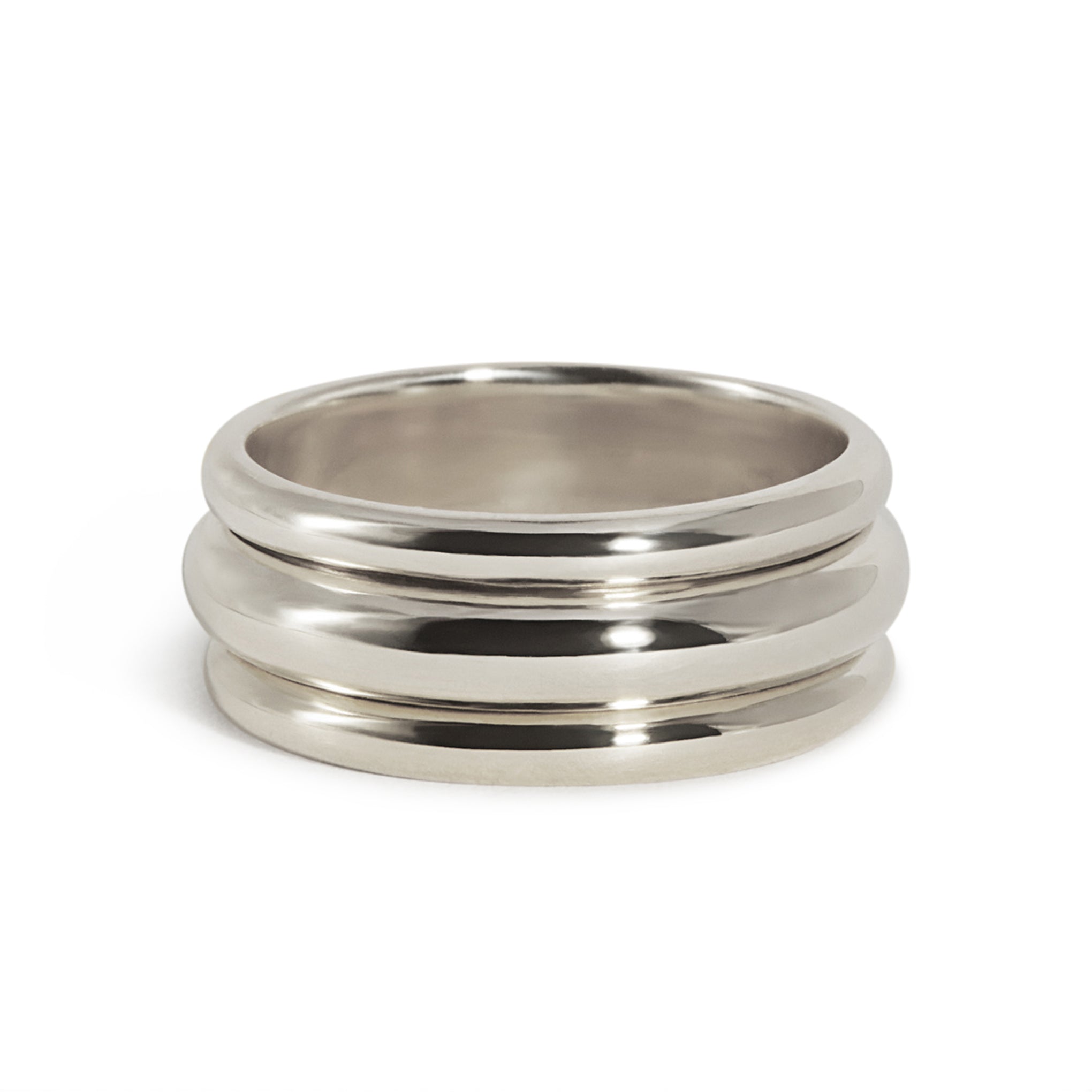 Pivot Ring III – Sterling Silver
