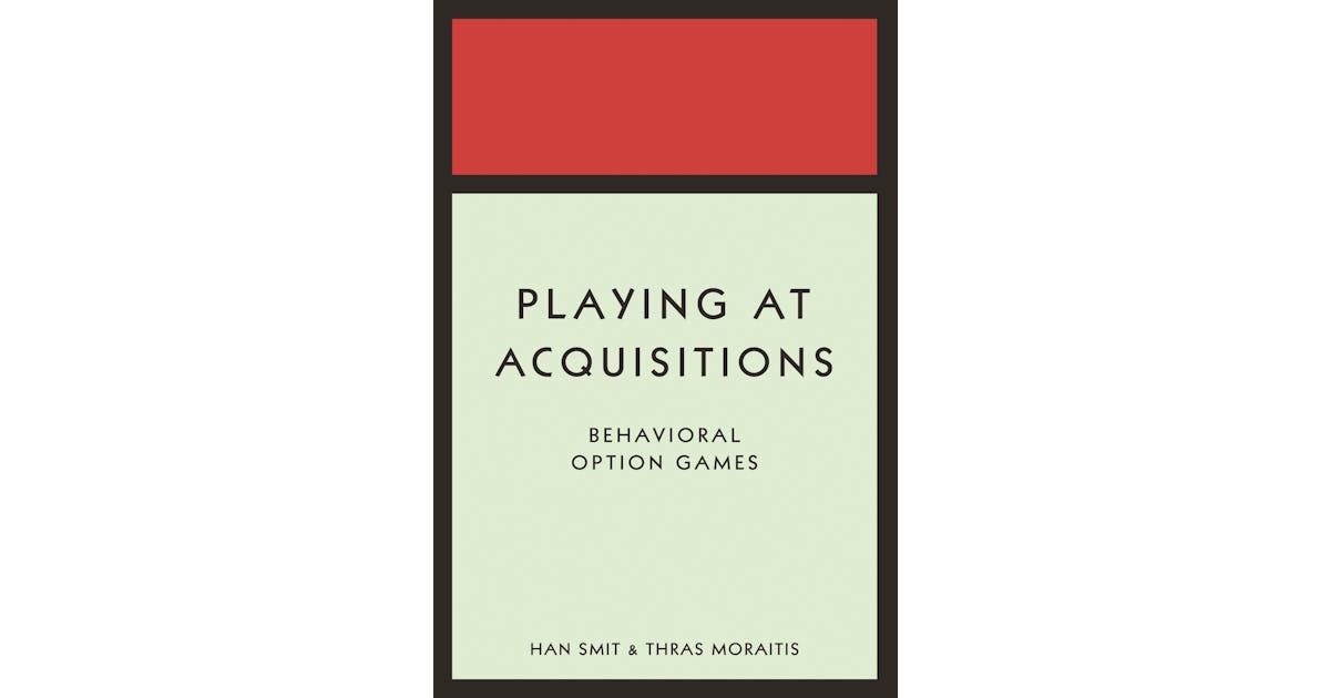Playing at Acquisitions: Behavioral Option Games cover