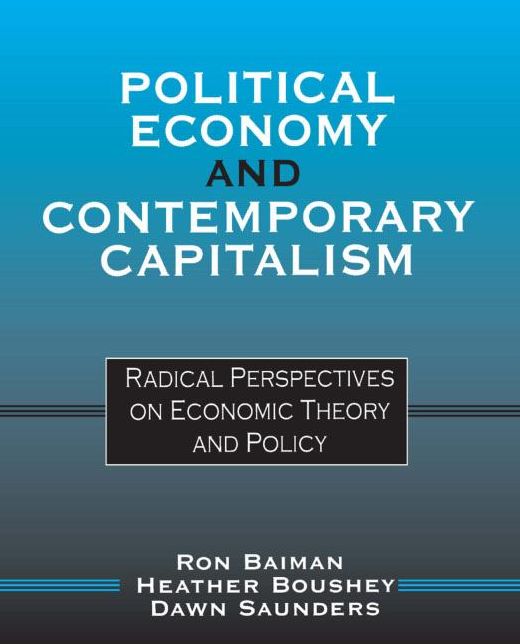 Political Economy and Contemporary Capitalism: Radical Perspectives on Economic Theory and Policy cover