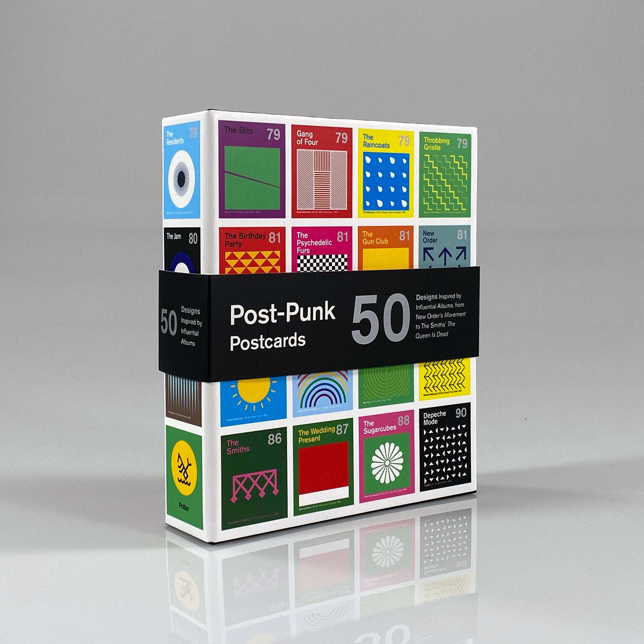 Post-Punk Postcards: 50 Designs Inspired by Influential Albums…
