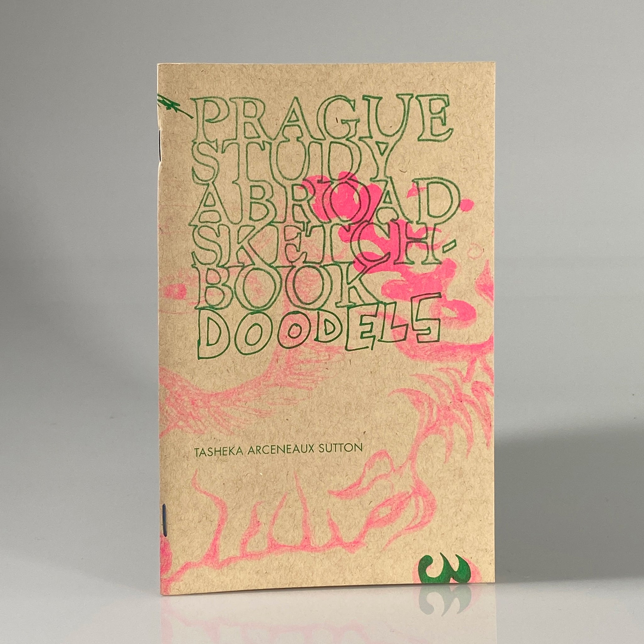 Prague Study Abroad Sketch Book Doodles