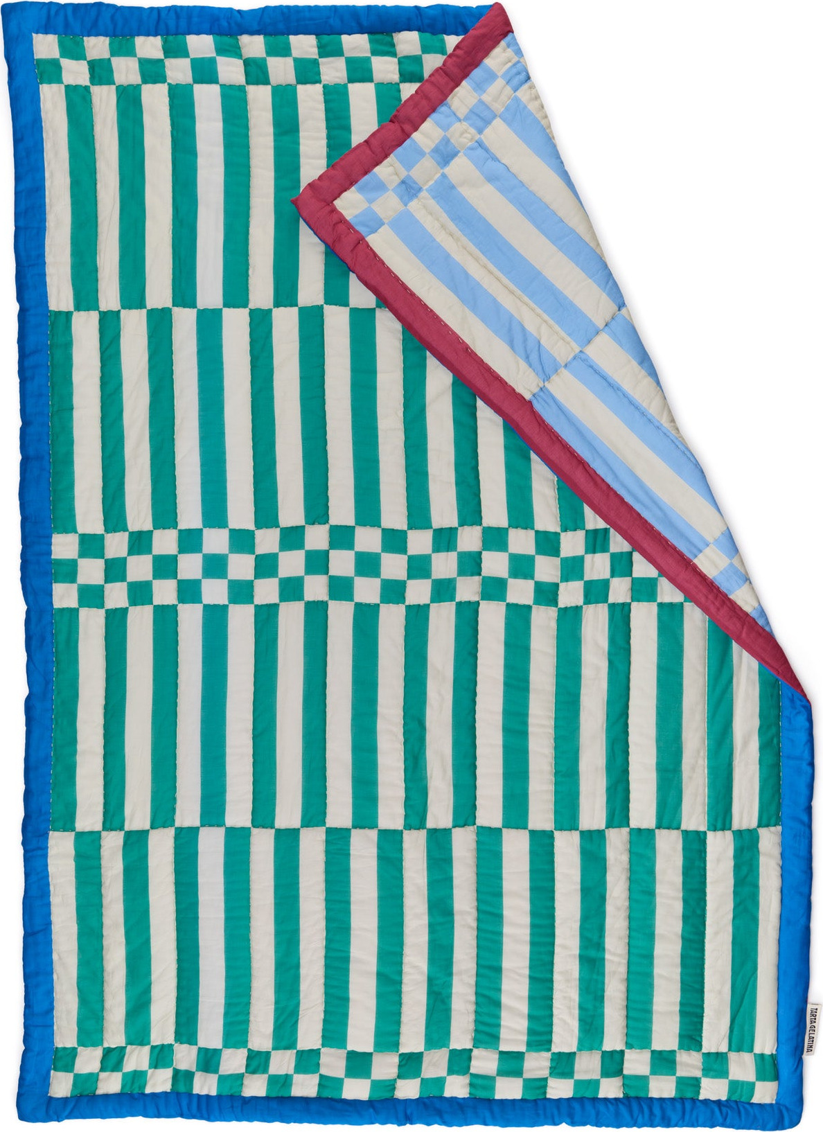 Reversible Cotton Quilt Throw – Siesta