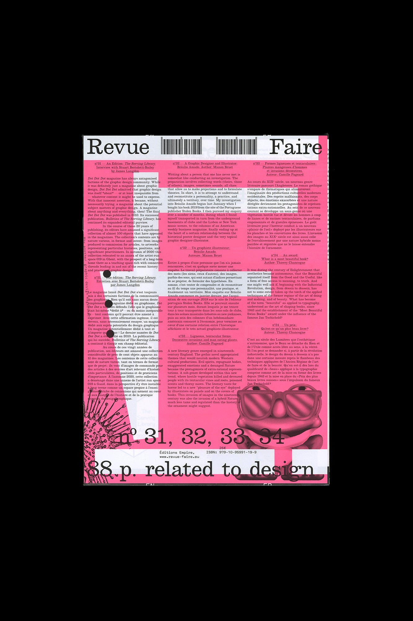 Revue Faire no. 31, 32, 33, 34