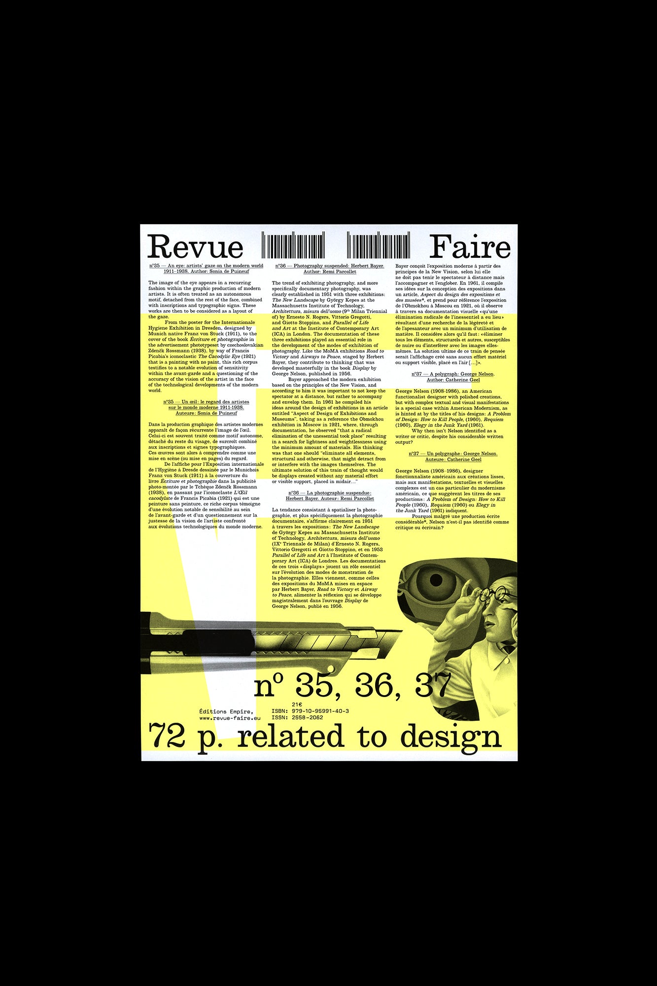 Revue Faire no. 35, 36, 37