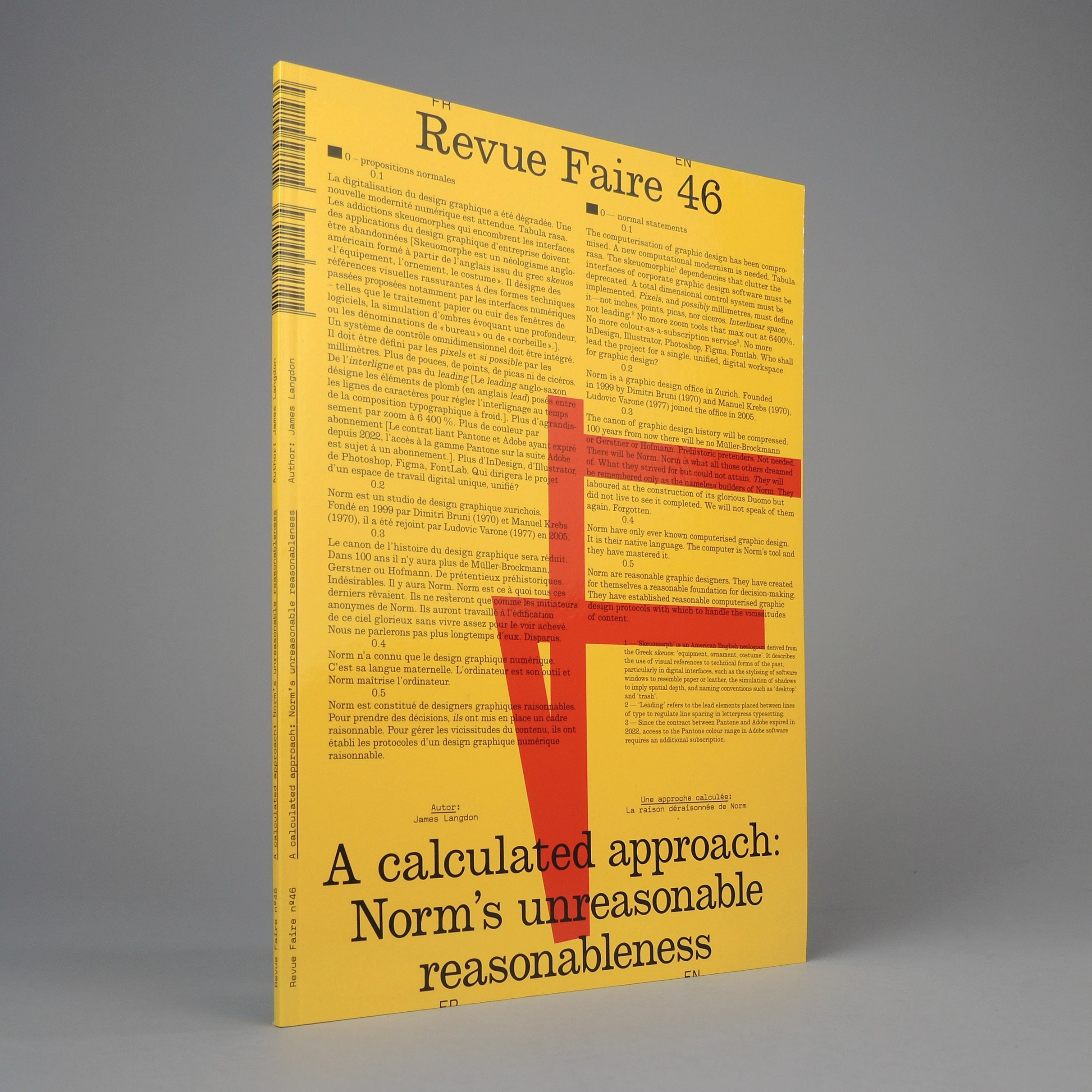 Revue Faire — no. 46 (Norm)