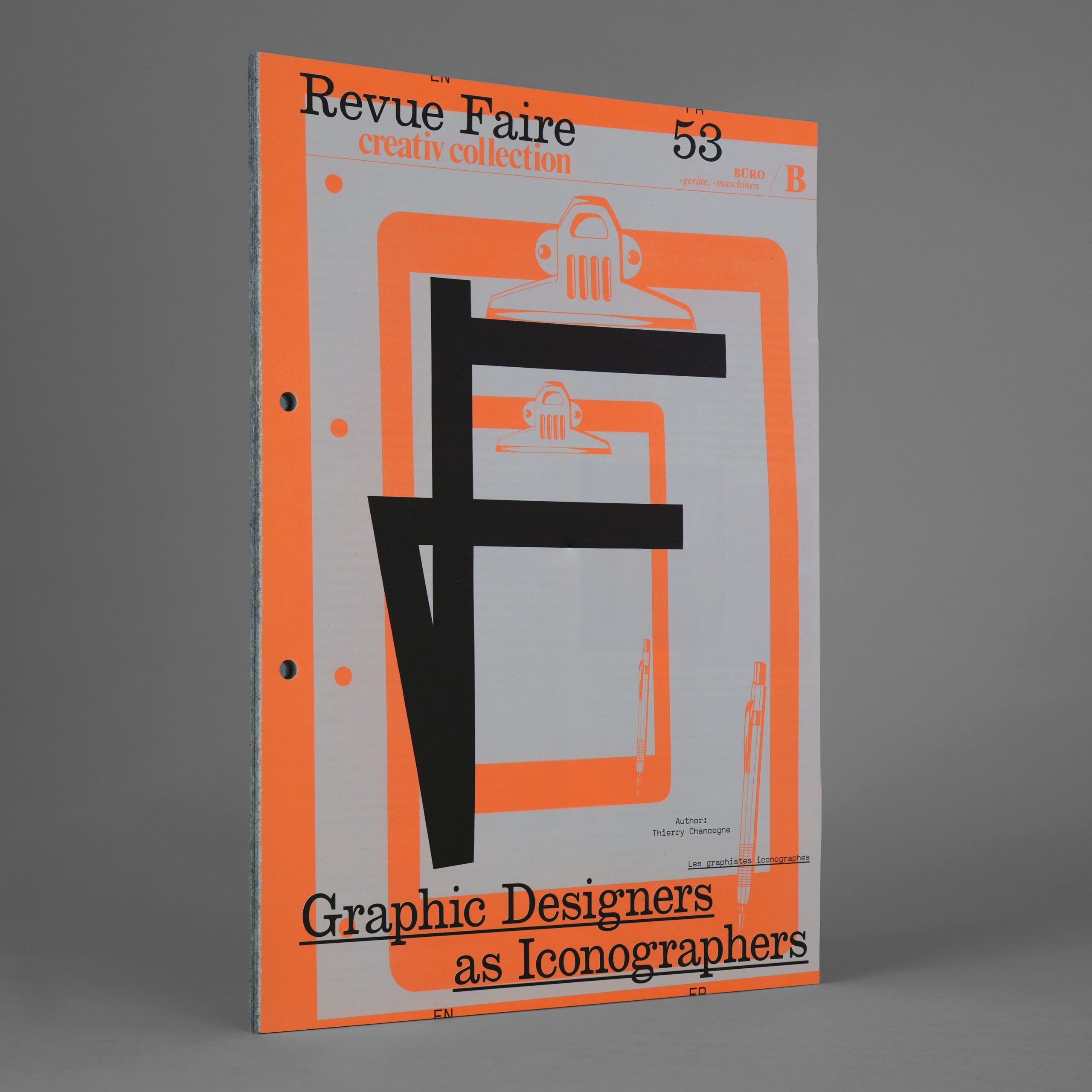 Revue Faire — no. 53 (Graphic Designers as Iconographers)