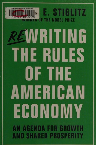 Rewriting the Rules of the American Economy: An Agenda for Growth and Shared Prosperity cover