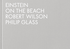 Robert Wilson & Philip Glass: Einstein on the Beach cover