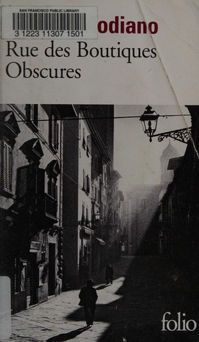 Rue Des Boutiq Obscures cover