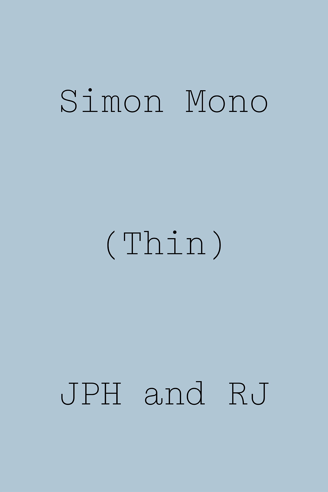 Simon Mono Thin