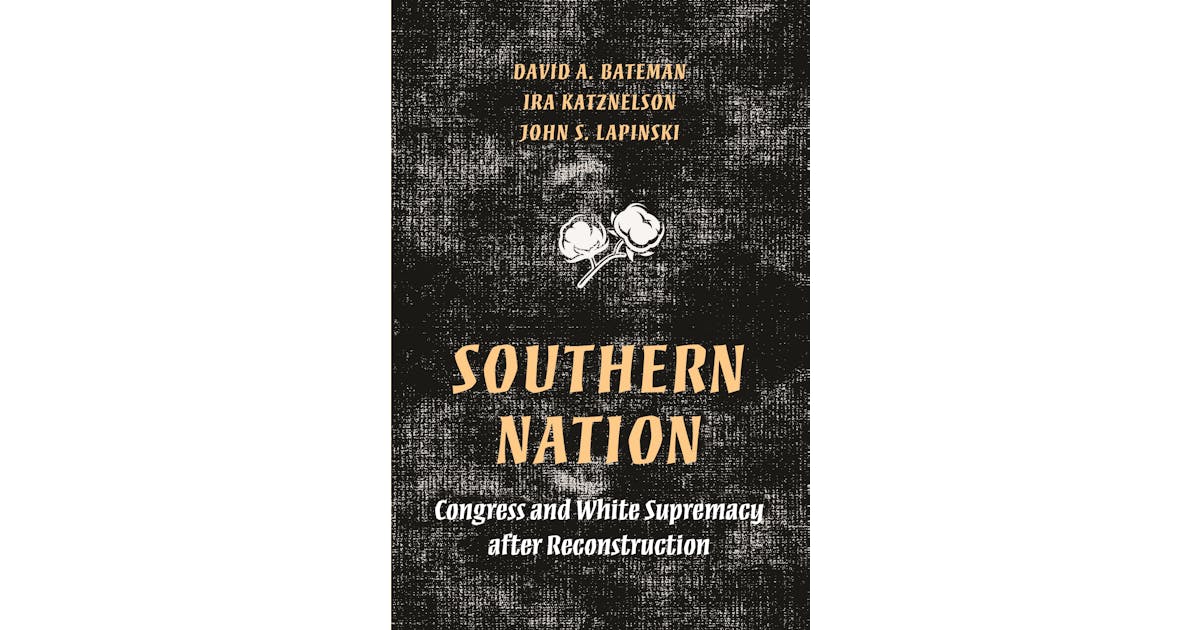 Southern Nation: Congress and White Supremacy after Reconstruction cover