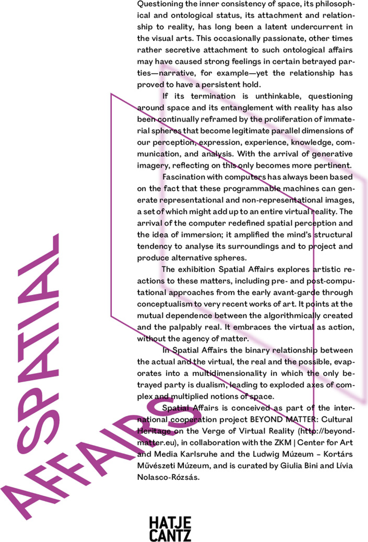 Spatial Affairs cover