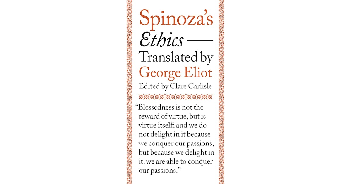 Spinoza’s Ethics cover