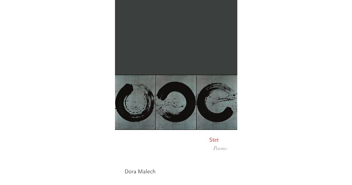 Stet: Poems cover
