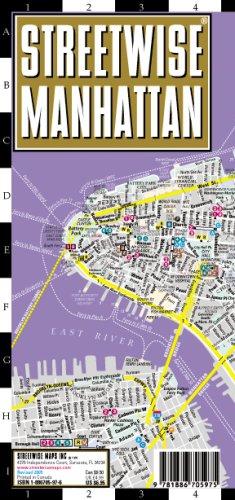 Streetwise Compact Manhattan Map: 20% Smaller Than Our Regular Manhattan Map (2012 Updated) cover
