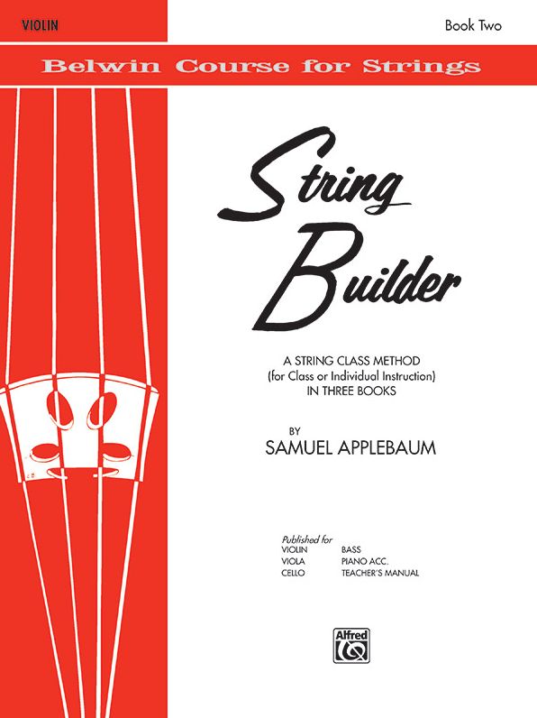 String Builder, Bk 2: A String Class Method (for Class or Individual Instruction) – Violin cover