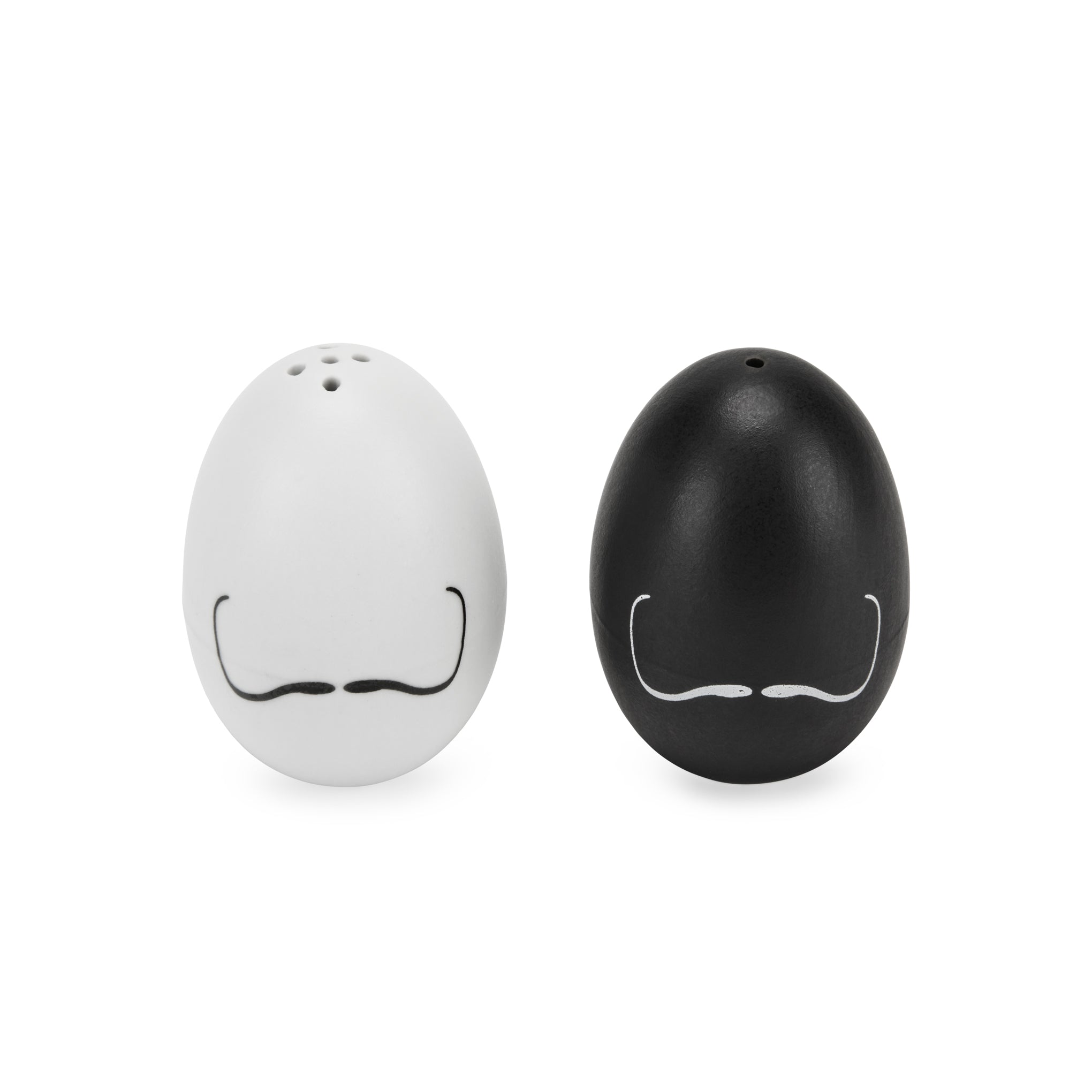 Surrealist Egg Porcelain Salt and Pepper Shakers – Set of 2