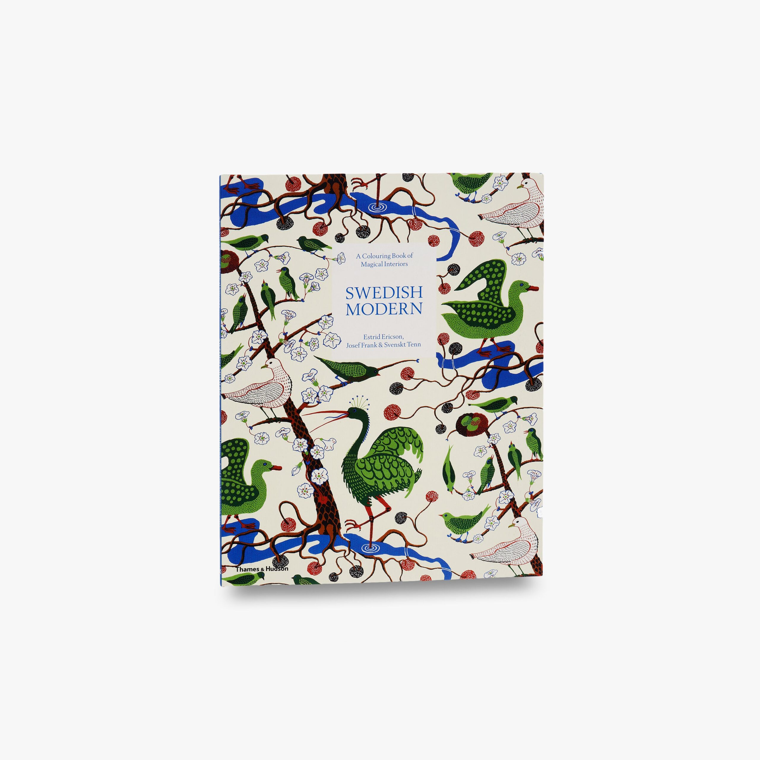Swedish Modern: A Colouring Book of Magical Interiors