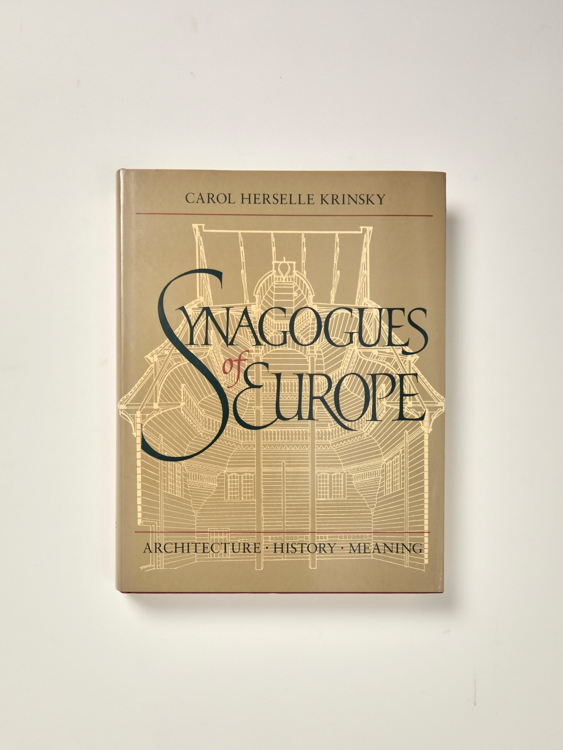 Synagogues of Europe: architecture, history, meaning cover