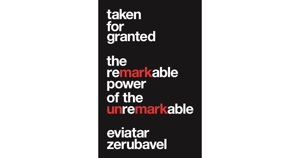 Taken for Granted: The Remarkable Power of the Unremarkable cover