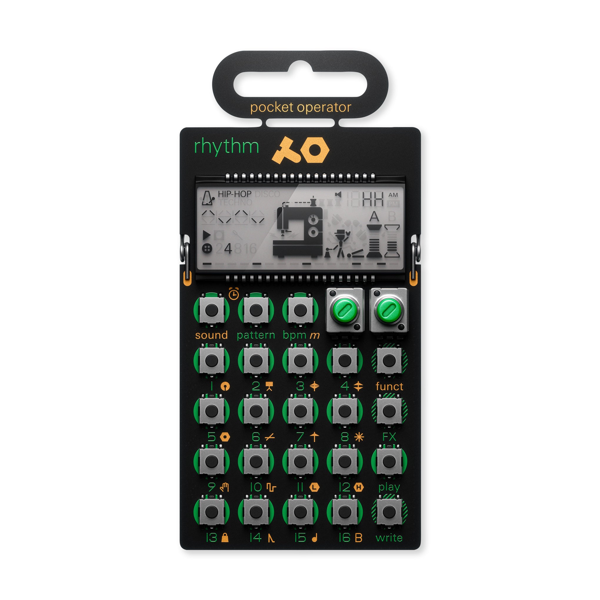 Teenage Engineering Pocket Operator Synthesizer – PO-12 Rhythm
