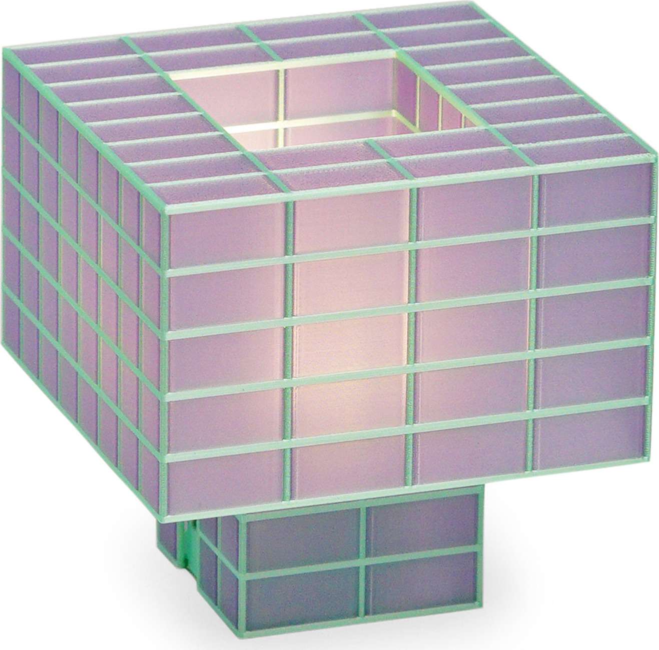 Tesser Portable Lamp – Lavender/ Mint